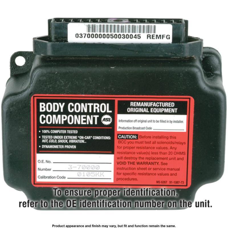 A1 Cardone 7380021 Transmission Control Module product image 3 of 3