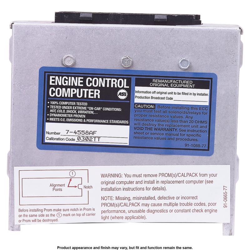 A1 Cardone 774558AF Engine Control Module product image 3 of 3