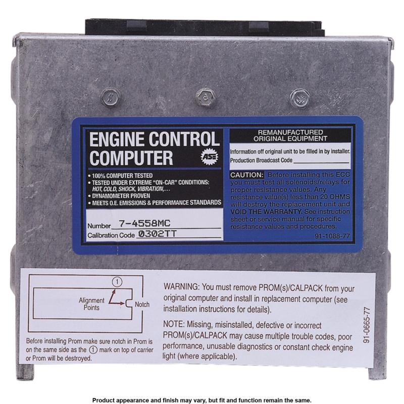 A1 Cardone 774558MC - Engine Control Module A1 Cardone 774558MC Engine Control Module product image 1 of 3