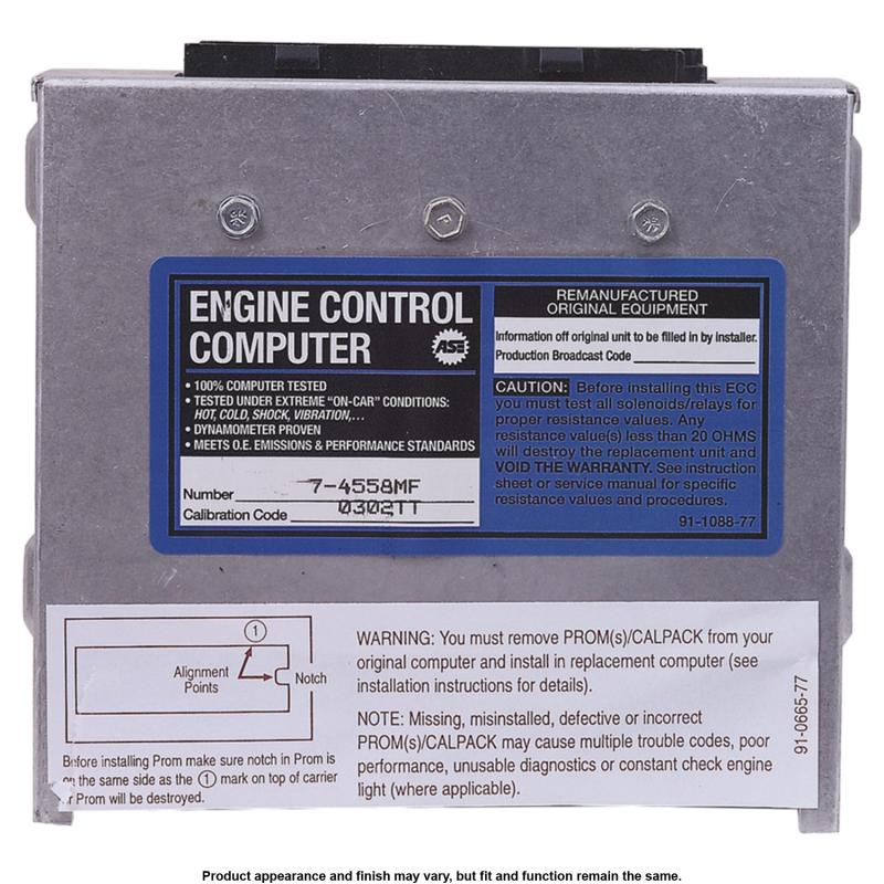 A1 Cardone 774558MF Engine Control Module product image 1 of 3