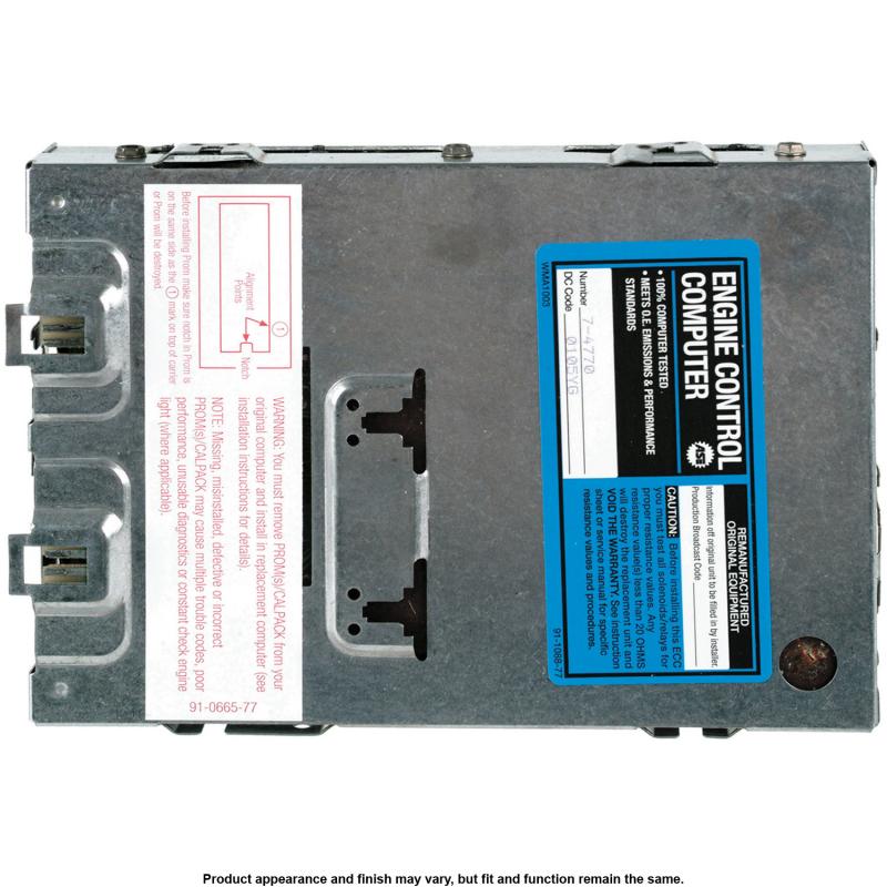 A1 Cardone 774770 - Engine Control Module A1 Cardone 774770 Engine Control Module product image 3 of 4
