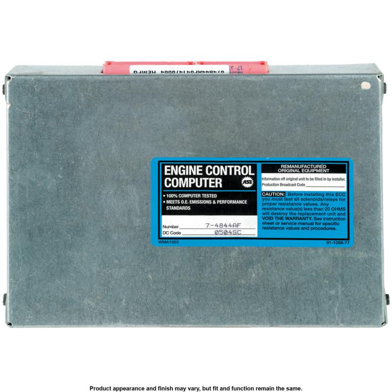 A1 Cardone 774844AF Engine Control Module product image 3 of 4