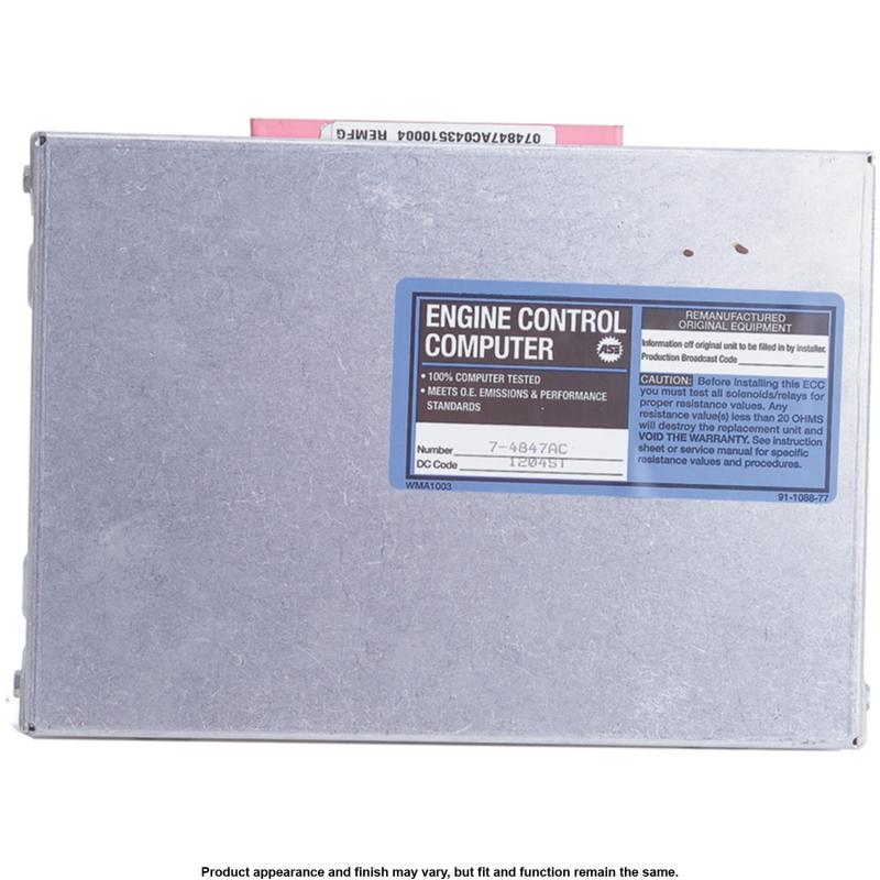 A1 Cardone 774847AC Engine Control Module product image 4 of 4