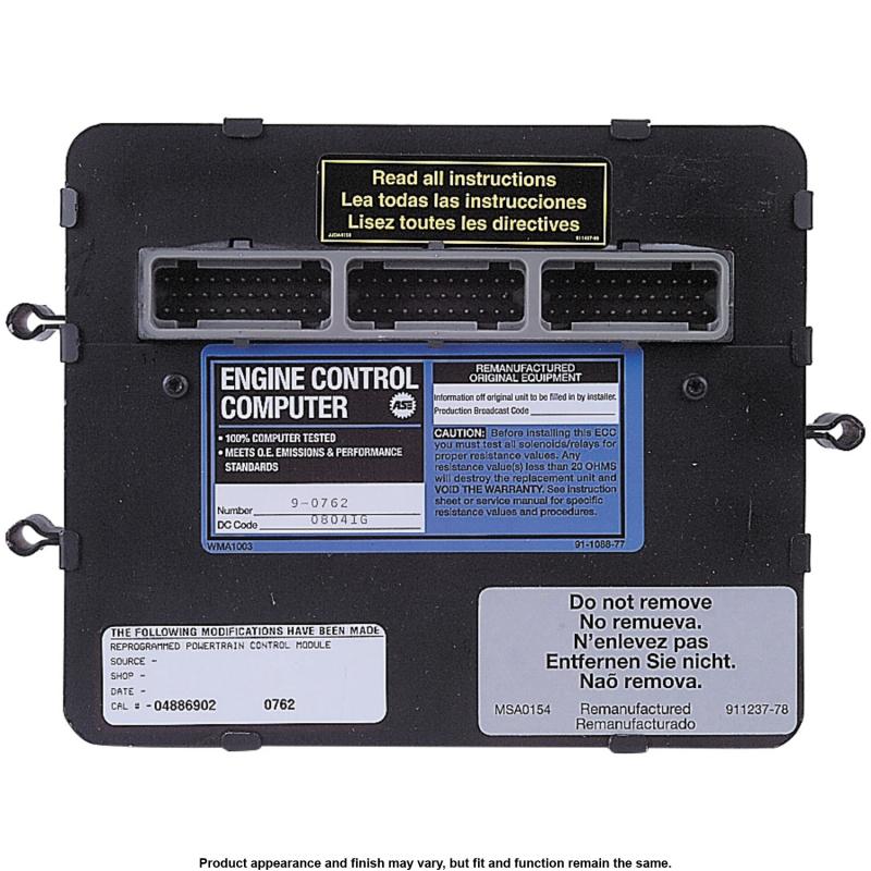 A1 Cardone 790762 - Engine Control Module A1 Cardone 790762 Engine Control Module product image 3 of 4