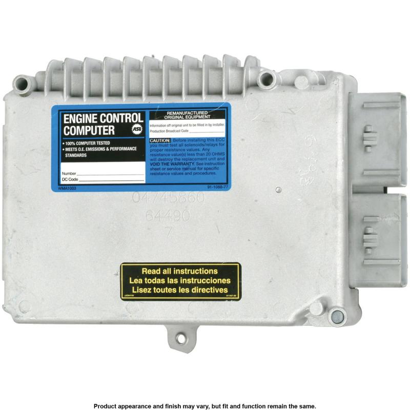 A1 Cardone 796498V Engine Control Module product image 4 of 4