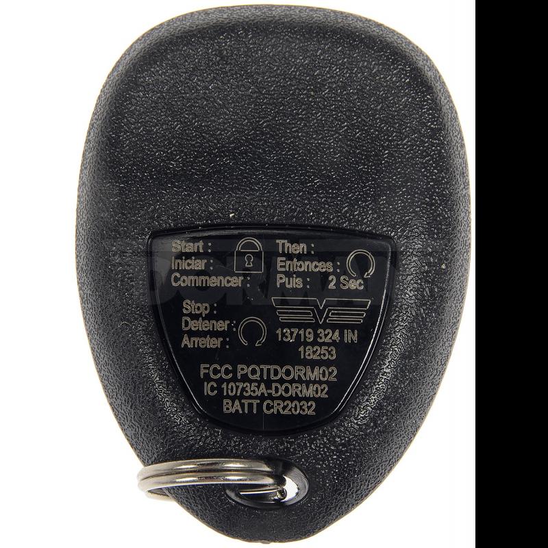 Dorman 13719 Key Fob product image 2 of 4