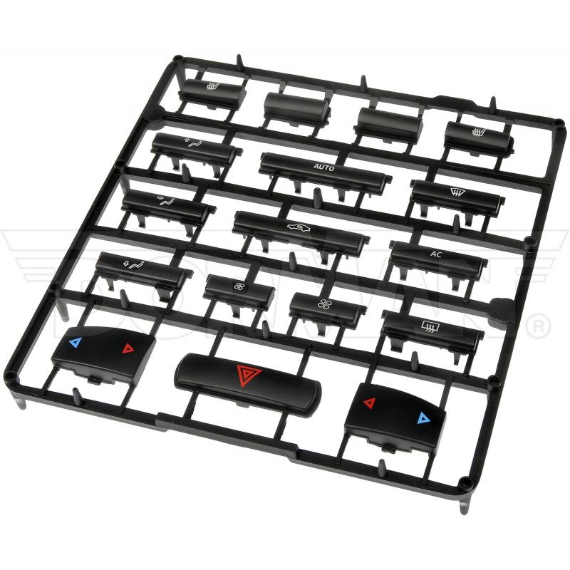 Dorman 76833 HVAC Push Button Set product image 1 of 5