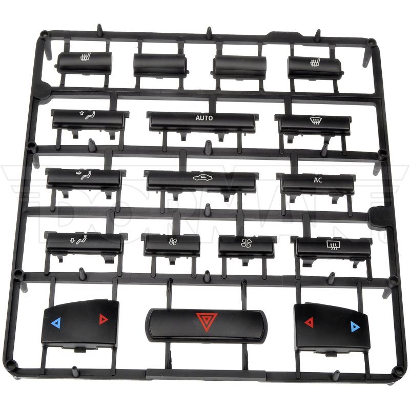 Dorman 76833 HVAC Push Button Set product image 3 of 5