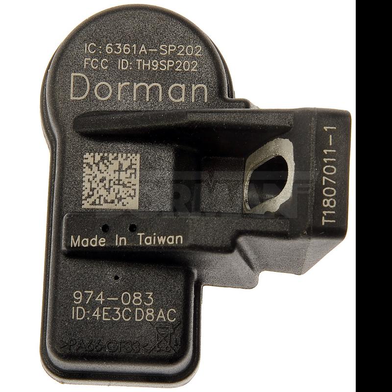 Dorman 974083 - Tire Pressure Monitoring System Sensor Dorman 974083 Tire Pressure Monitoring System Sensor product image 4 of 5
