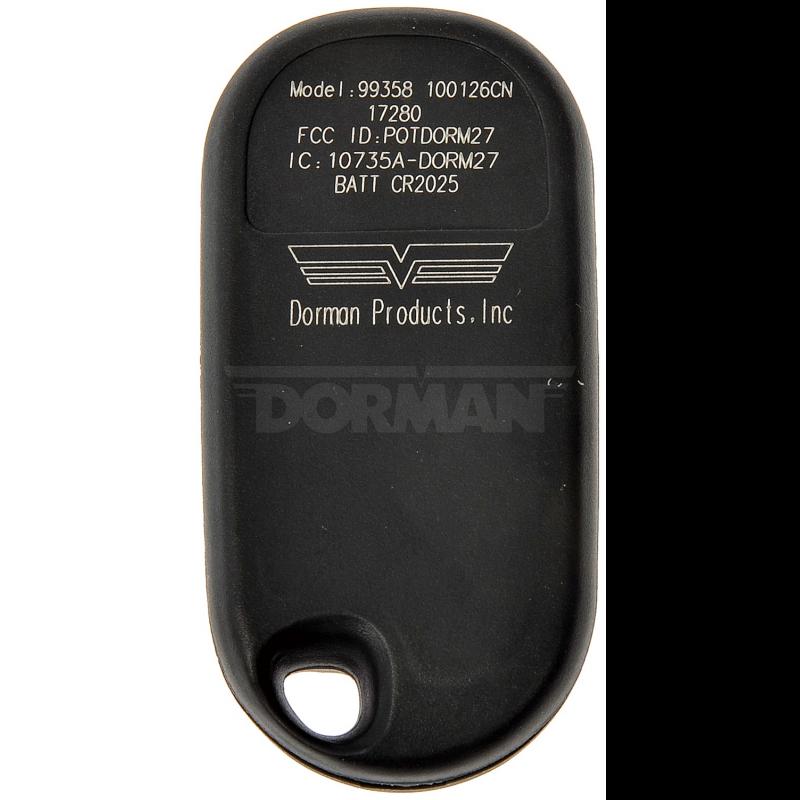 Dorman 99358 Key Fob product image 2 of 4