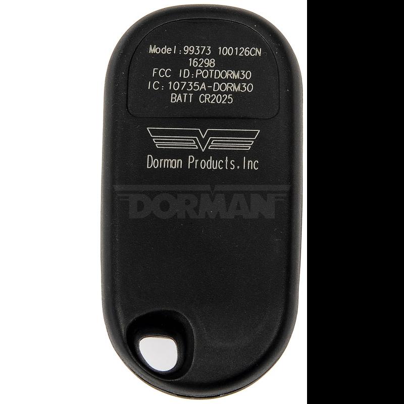 Dorman 99373 Remote Control Transmitter for Keyless Entry and Alarm System product image 2 of 4