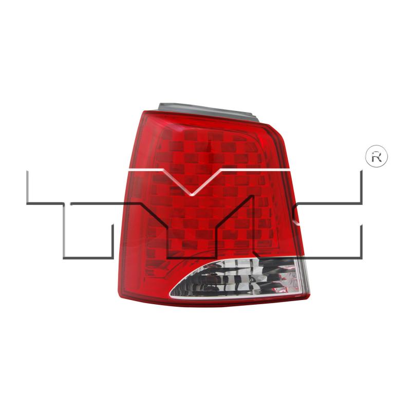 TYC 1111706009 Tail Light Assembly product image 1 of 2