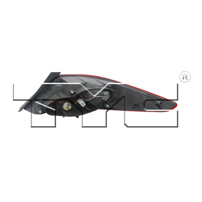 TYC 1111942009 Tail Light Assembly product image 1 of 2