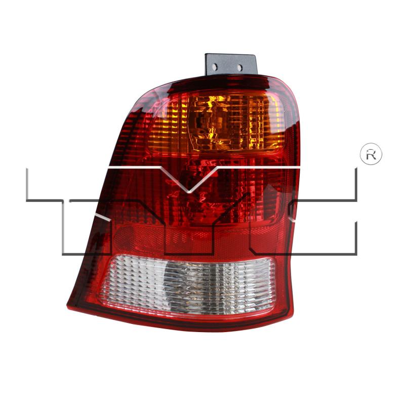 TYC 11521201 Tail Light Assembly product image 2 of 2