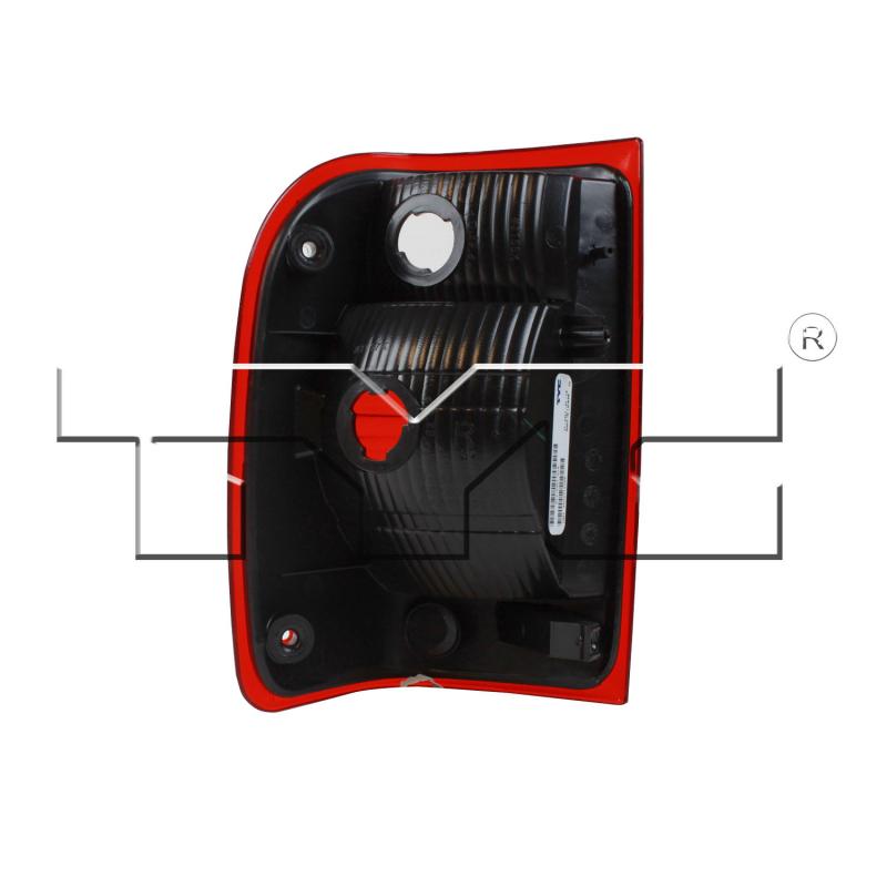 TYC 11545101 Tail Light Assembly product image 1 of 1