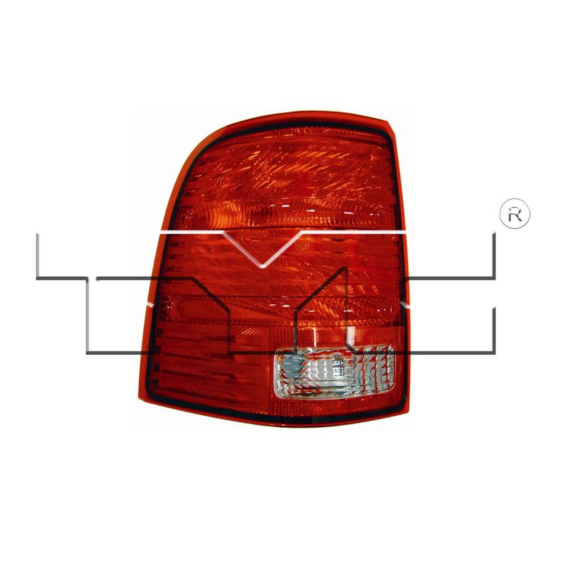 TYC 11550801 Tail Light Assembly product image 1 of 2