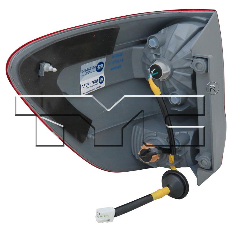 TYC 116113009 Tail Light Assembly product image 2 of 6