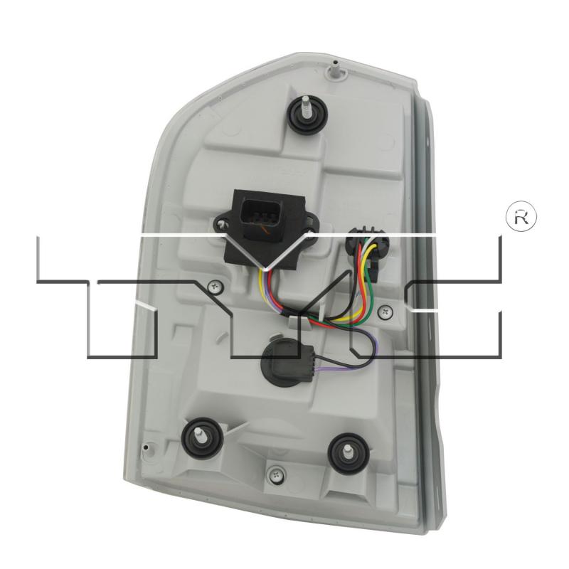 TYC 11663790 Tail Light Assembly product image 1 of 2