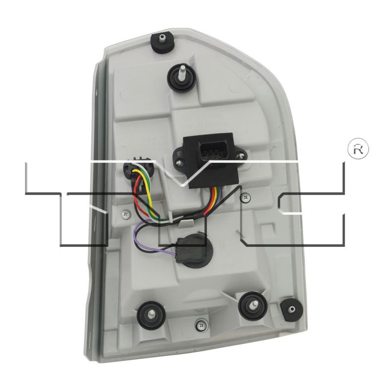 TYC 11663800 Tail Light Assembly product image 2 of 2