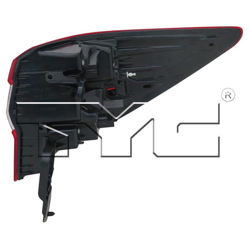TYC 116718019 Tail Light Assembly product image 4 of 6