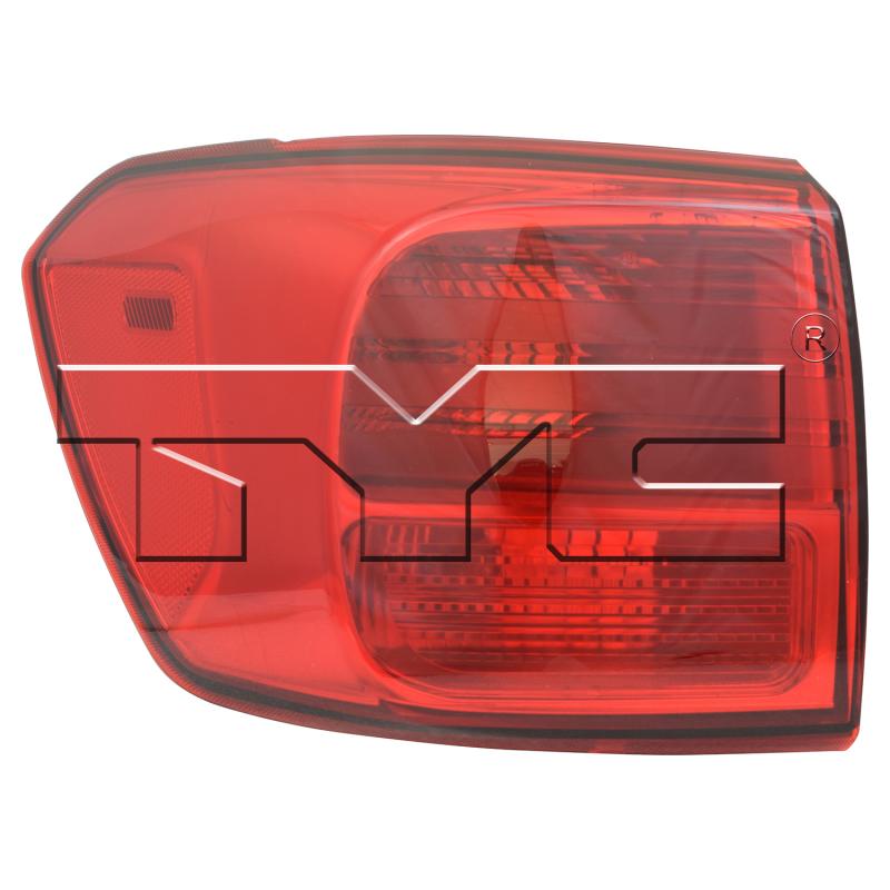 TYC 116764009 Tail Light Assembly product image 2 of 3