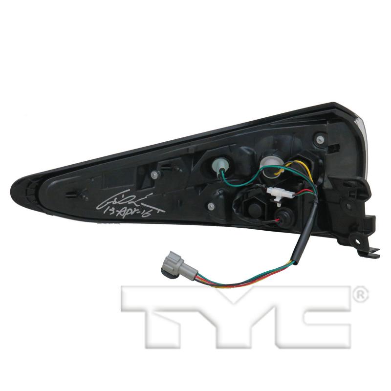 TYC 116771009 Tail Light Assembly product image 2 of 6