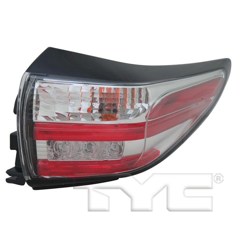TYC 116771009 Tail Light Assembly product image 5 of 6