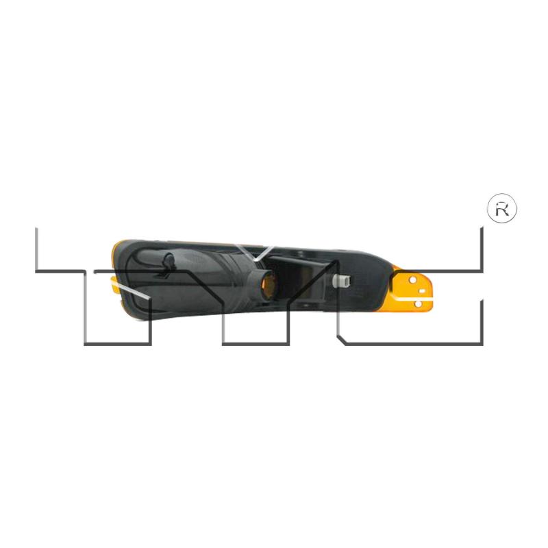 TYC 12524601 Parking Light Assembly product image 2 of 2
