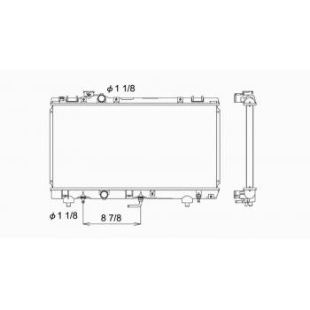 TYC 1750 Radiator product image 1 of 4