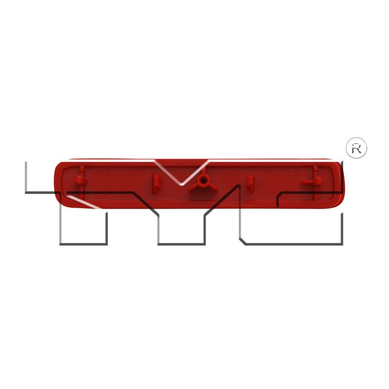 TYC 17528300 Reflector Assembly product image 2 of 3