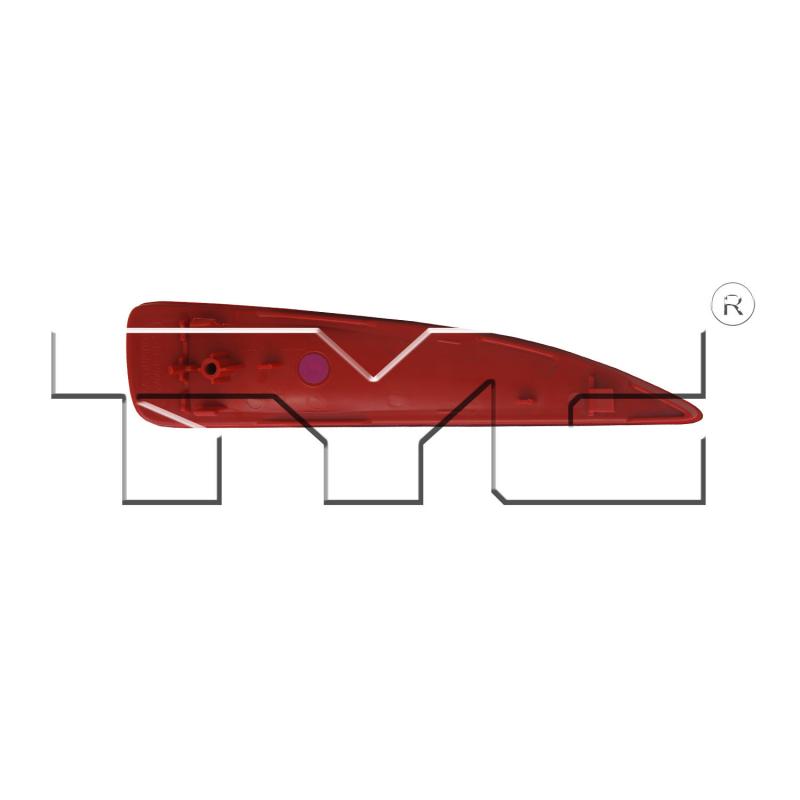 TYC 175305009 Reflector Assembly product image 2 of 2