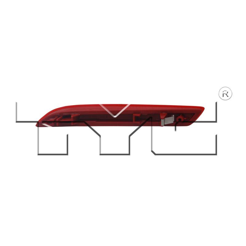 TYC 175319009 Reflector Assembly product image 2 of 2