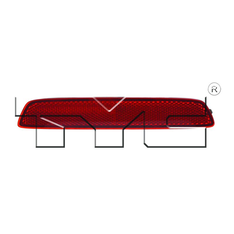 TYC 175381009 Reflector Assembly product image 2 of 2