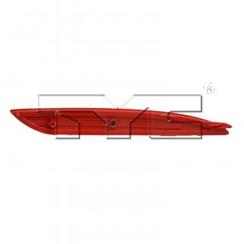 TYC 175416009 Reflector Assembly product image 2 of 2