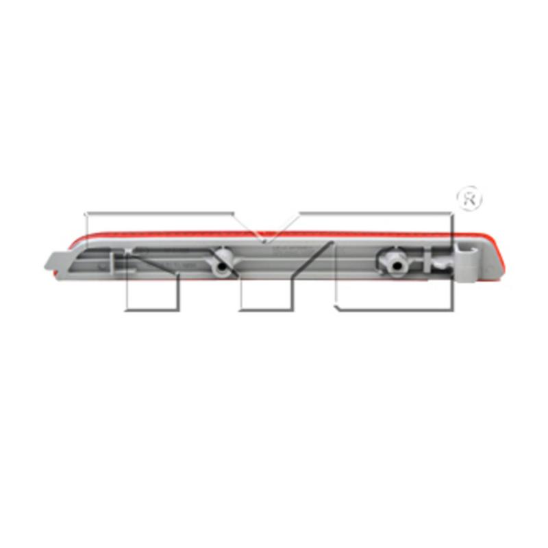 TYC 17543700 Reflector Assembly product image 1 of 2