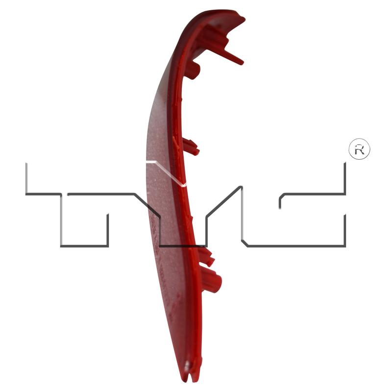 TYC 175528009 Reflector Assembly product image 1 of 6