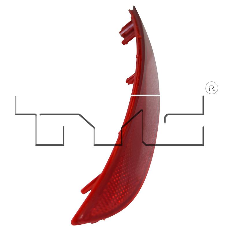 TYC 175528009 Reflector Assembly product image 5 of 6