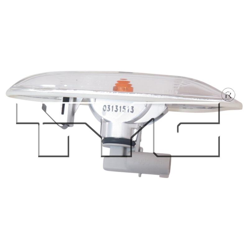 TYC 18039900 Side Repeater Lamp Assembly product image 2 of 4