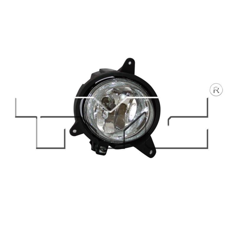 TYC 19588500 Fog Light Assembly product image 1 of 2