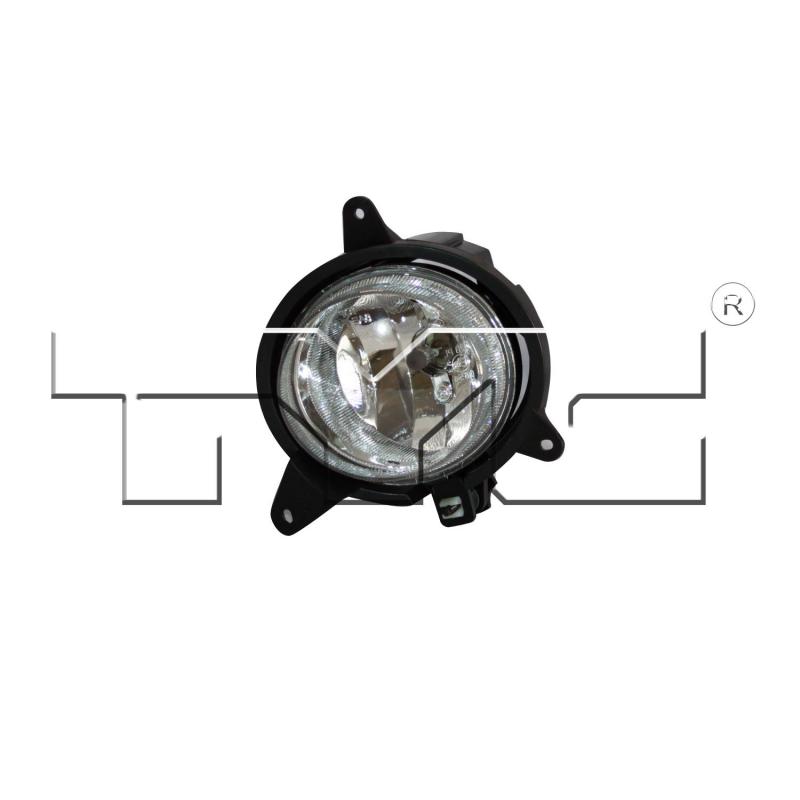 TYC 19588600 Fog Light Assembly product image 2 of 2