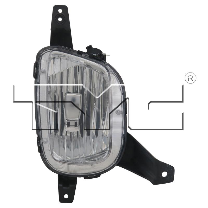 TYC 196115001 Fog Light Assembly product image 4 of 6