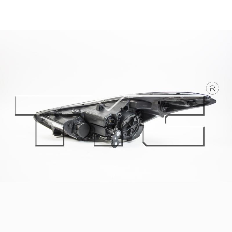 TYC 2012551009 Headlight Assembly product image 2 of 3