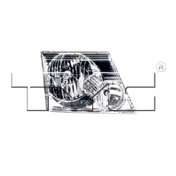 TYC 20606100 Headlight Assembly product image 2 of 3