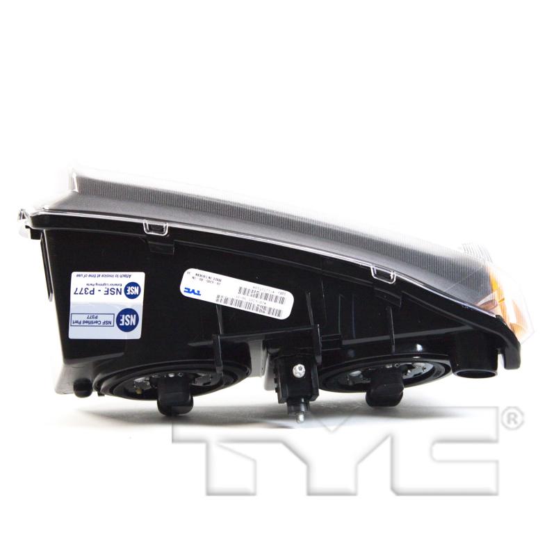 TYC 206385909 Headlight Assembly product image 3 of 5