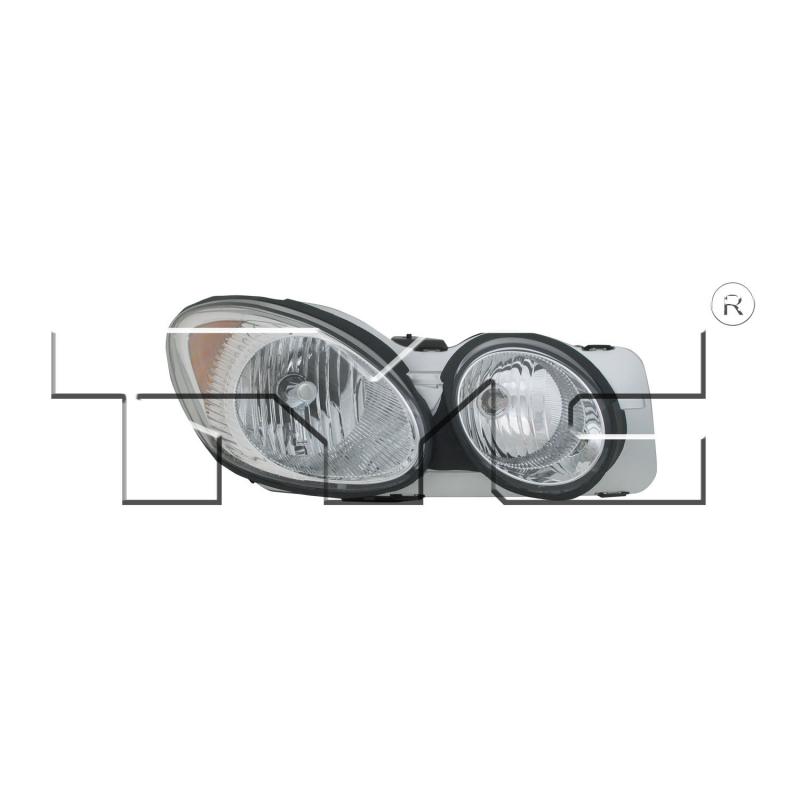TYC 20671100 Headlight Assembly product image 2 of 3