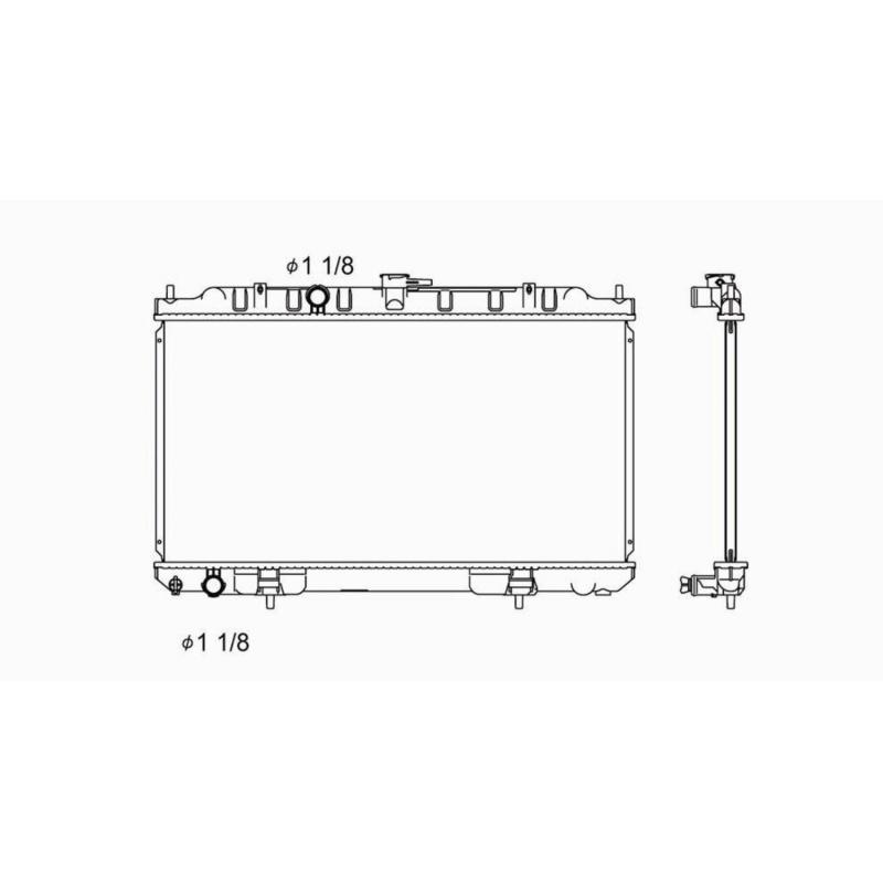 TYC 2327 Radiator product image 1 of 1