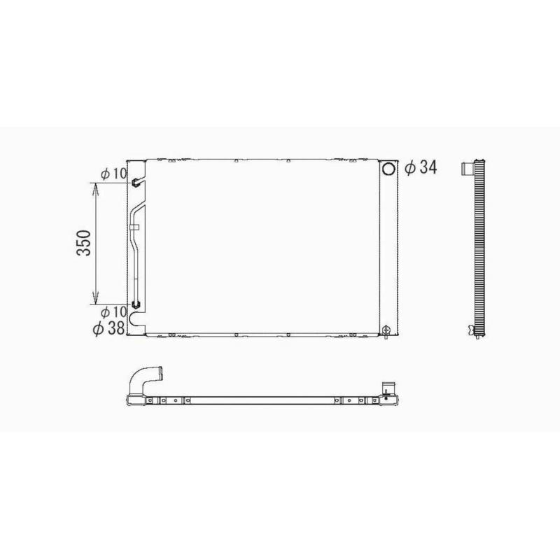 TYC 2682 Radiator product image 4 of 4