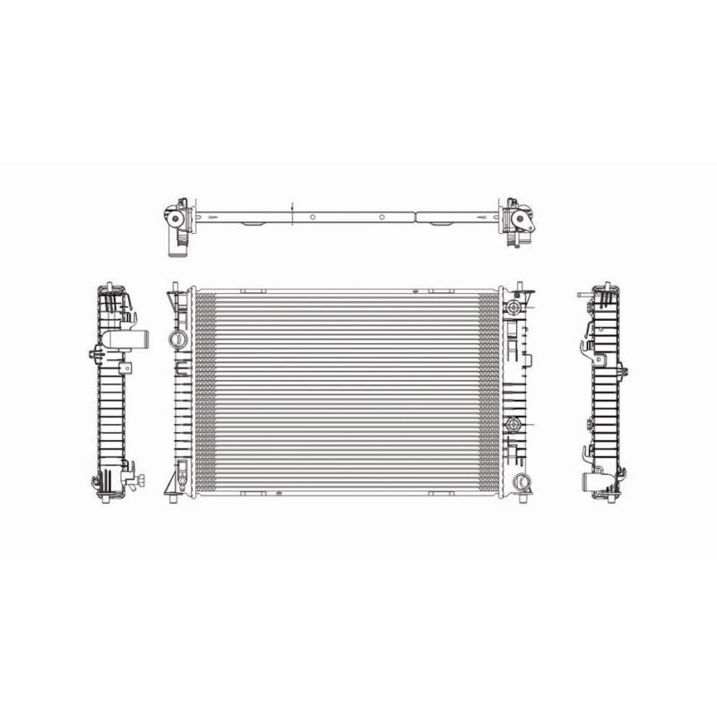 TYC 2856 Radiator product image 3 of 3