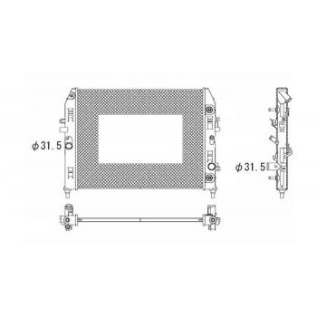 TYC 2861 Radiator product image 1 of 1