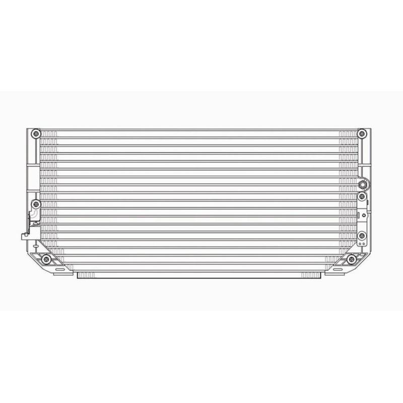 TYC 4897 A/C Condenser product image 2 of 4